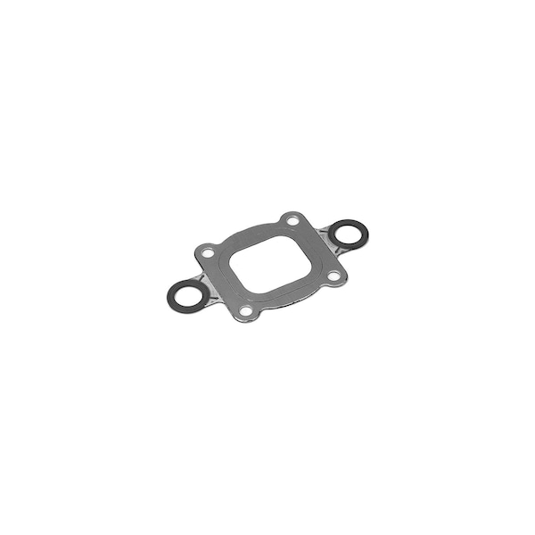 Quicksilver Exhaust Elbow Gasket, Dry Joint, For standard cooling, full flow 4 slot gasket 864547A02 - main
